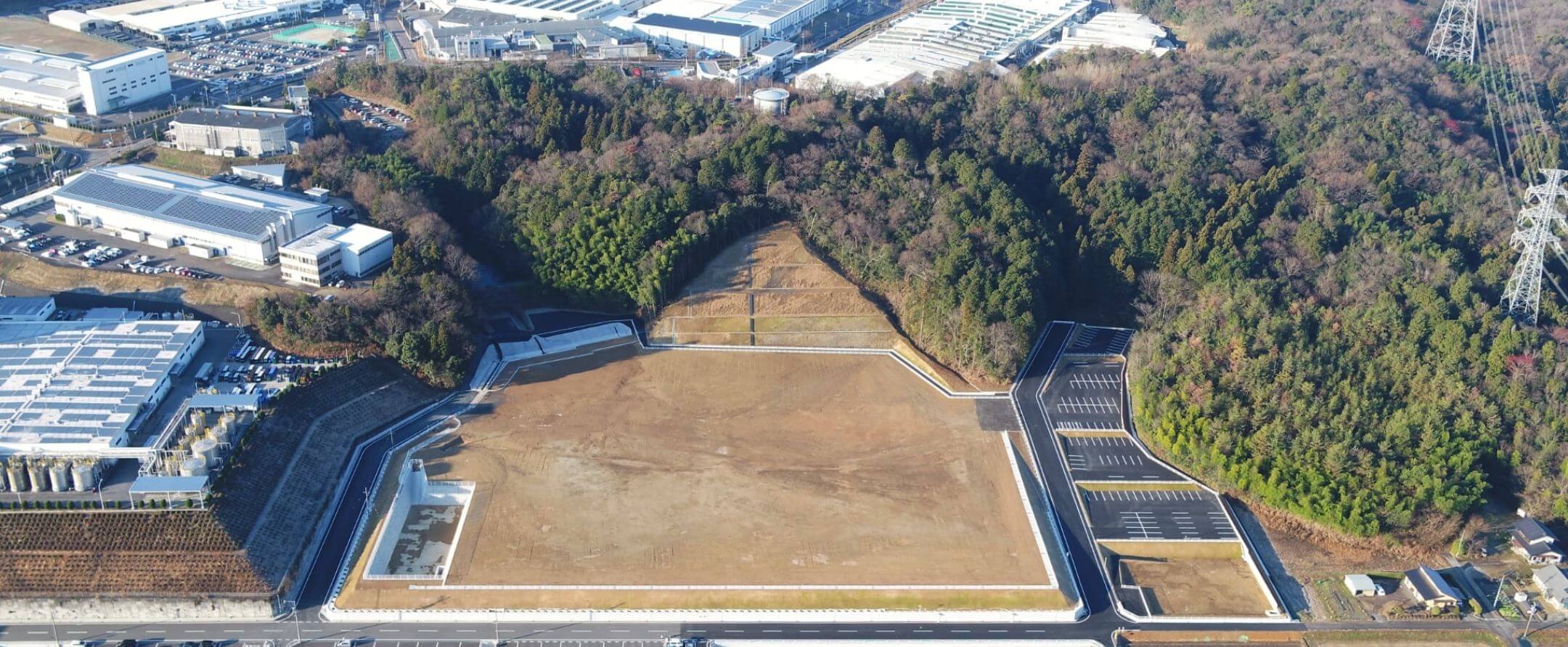 整備された土地